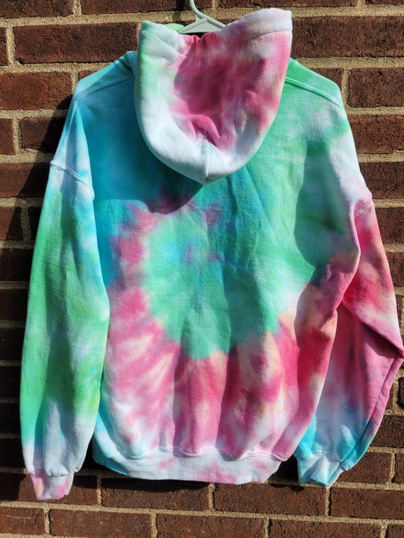 Tie dye playstation hoodie hot sale