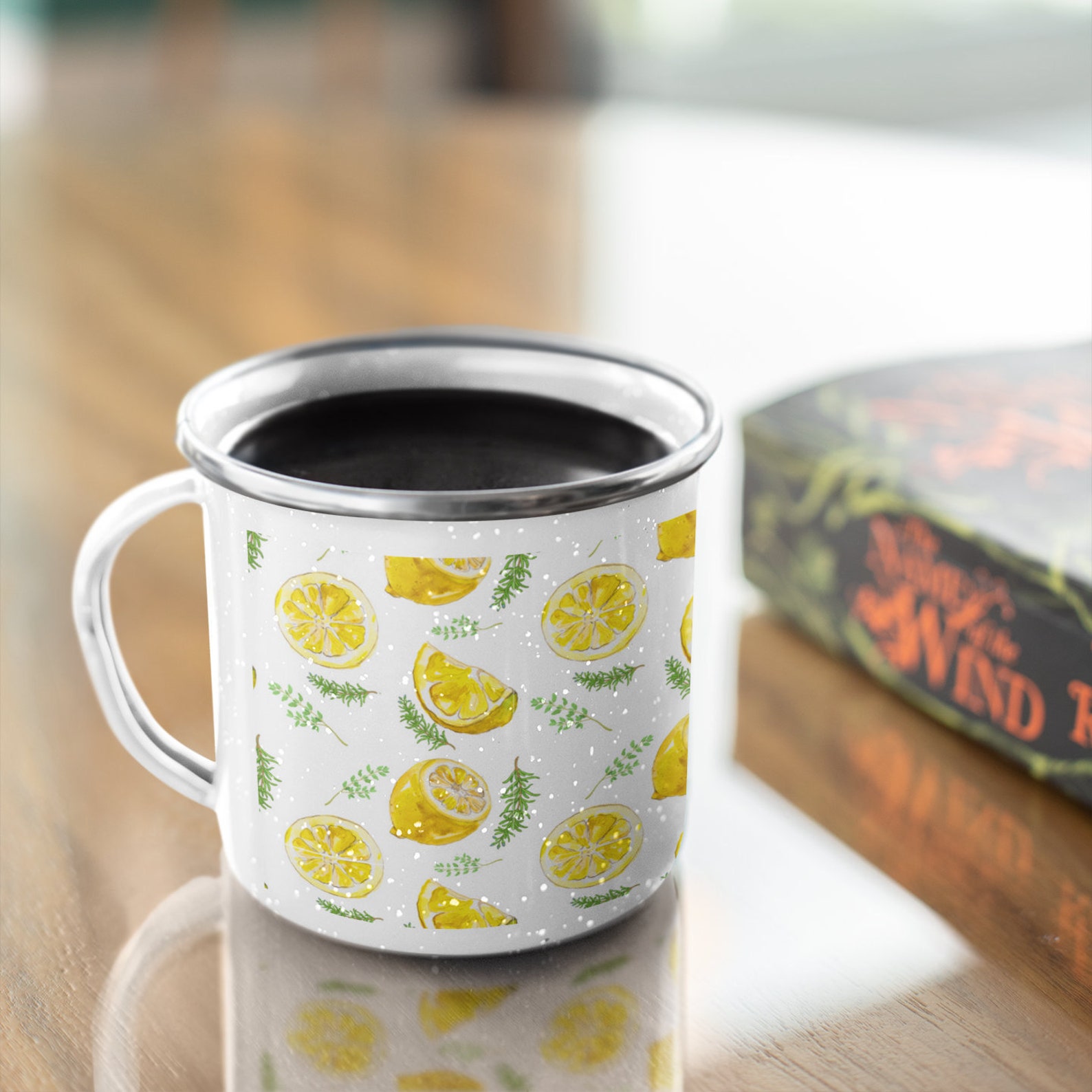 Lemon Mug Summer Mug Citrus Mug Mug for Tea Lemon Etsy