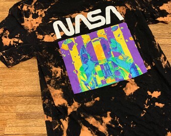 nasa vintage tie dye crewneck