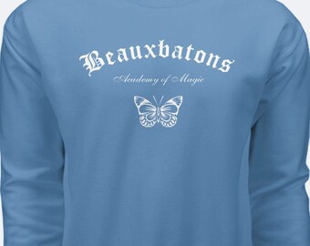 Beauxbatons blue crewneck