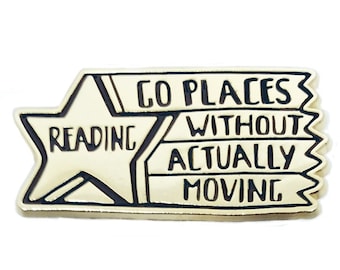 Reading Star Enamel Pin