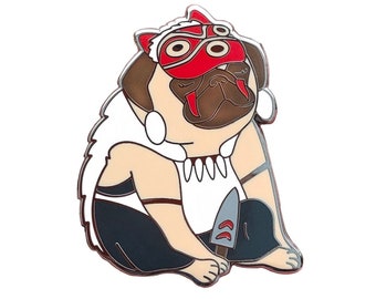 Princess Pugnonoke Enamel Pin