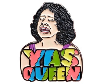 Broad City Yas Queen Enamel Pin