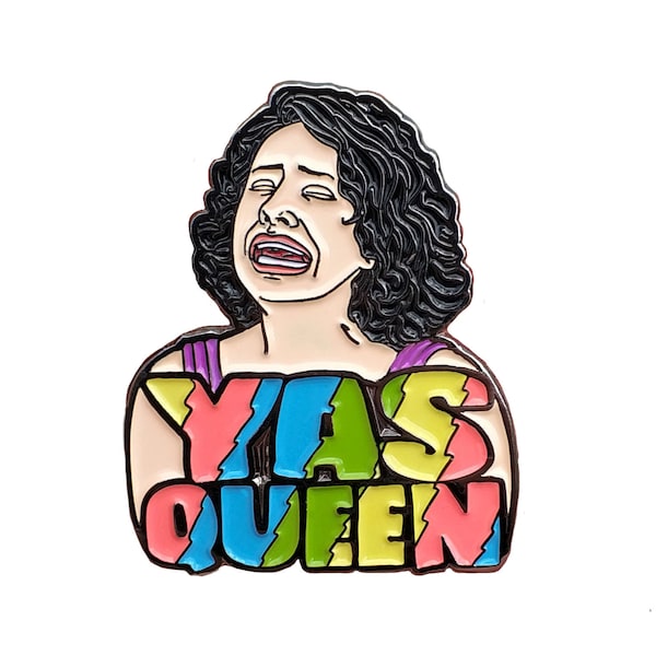 Broad City Yas Queen Enamel Pin