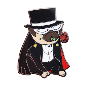 Pugxedo Mask Hard Enamel Pin
