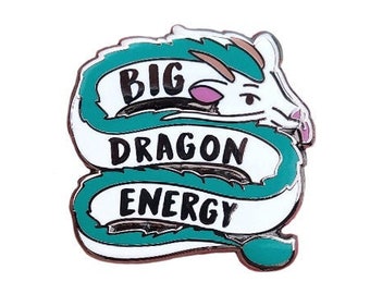 Big Dragon Energy GhibliMood Hard Enamel Pin