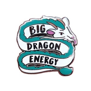 Big Dragon Energy GhibliMood Hard Enamel Pin