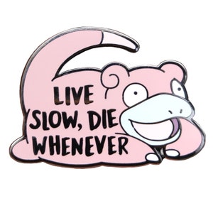 Slowpoke Pokemood Hard Enamel Pin