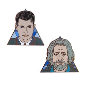 Detroit Become Human Hard Enamel Pin Set
