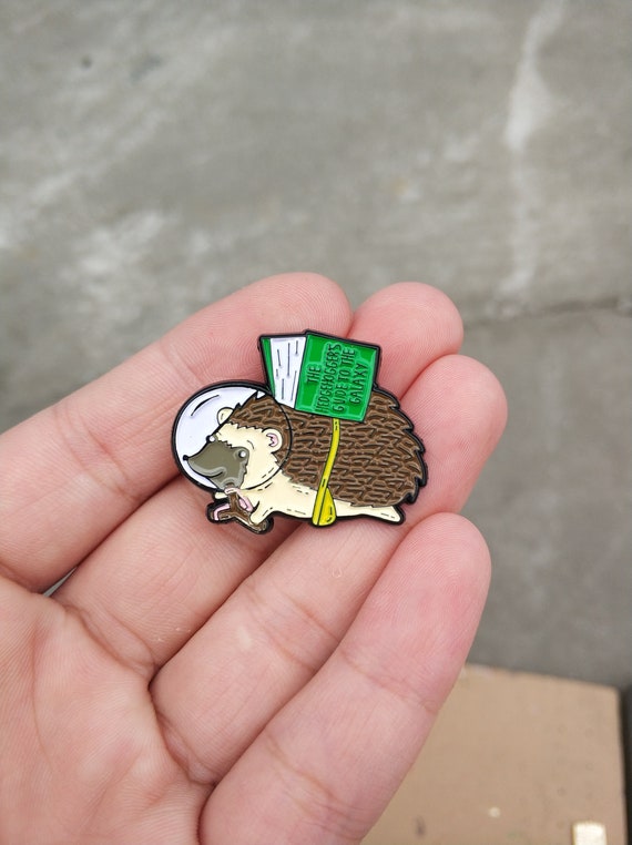 Comfortable Small Animal Library Enamel Lapel Pin Brooch, Cute...