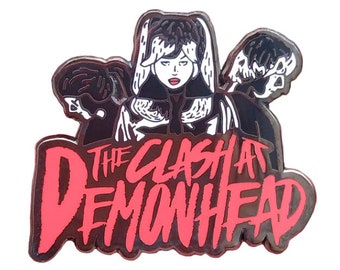 The Clash At Demonhead Hard Enamel Band Pin