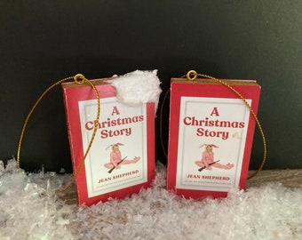 A Christmas Story Book Ornament