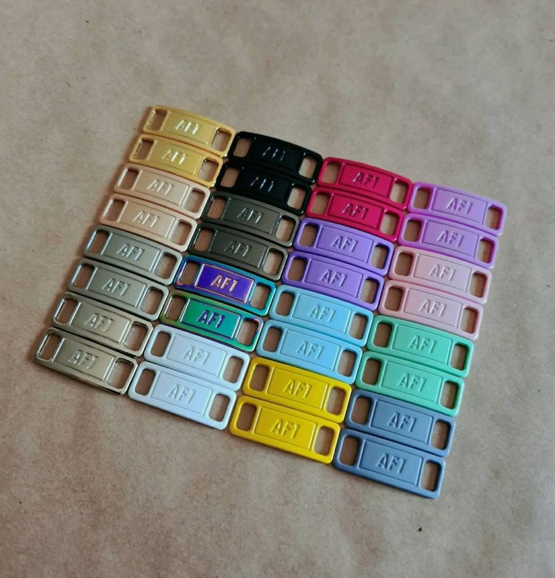 AF1 Lace Locks. Metal Replacement Charms Custom Tags for Air Etsy UK