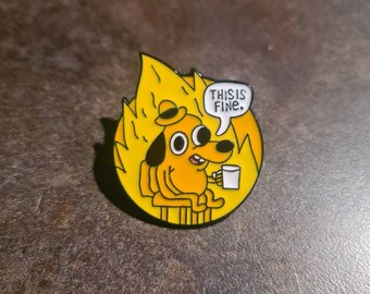This is Fine Enamel Pin