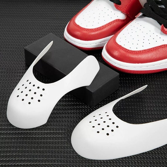 Protector de zapatos, protector antiarrugas para zapatos, contra arrugas de  zapatos, evita que las zapatillas de deporte se arruguen, negro+blanco  Sincero Electrónica