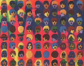 Original Vintage Vanity Blotter Art Beatles 2004