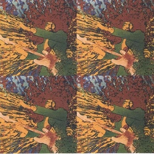 Blotter originale Art Jimi Hendix Explosion Double Sided (prima esecuzione)