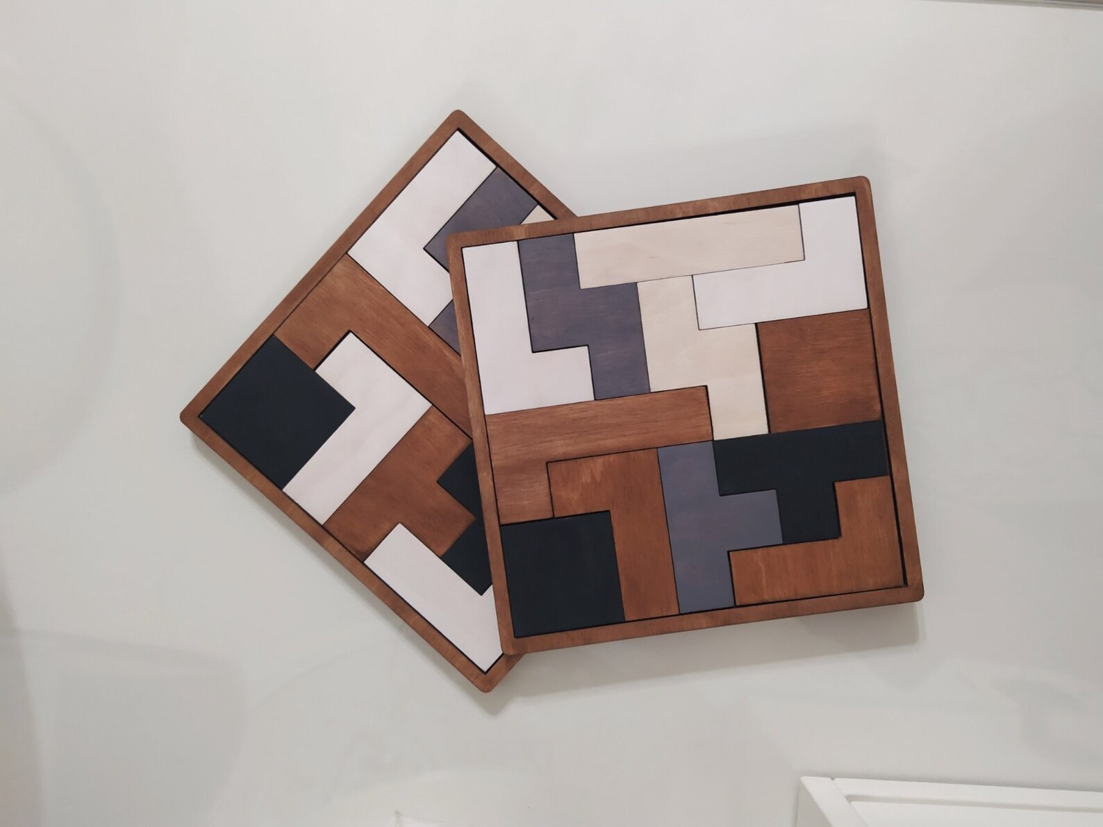 Tetris Puzzle Board game Wooden game Wooden puzzle Educational Etsy