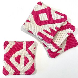 Fabric Coasters Set of 4
