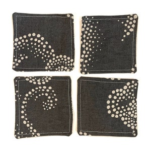Fabric Coasters Set of 4