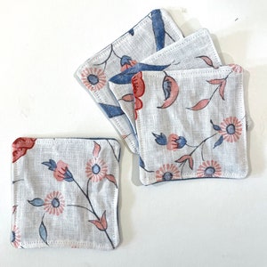 Fabric Coasters Set of 4