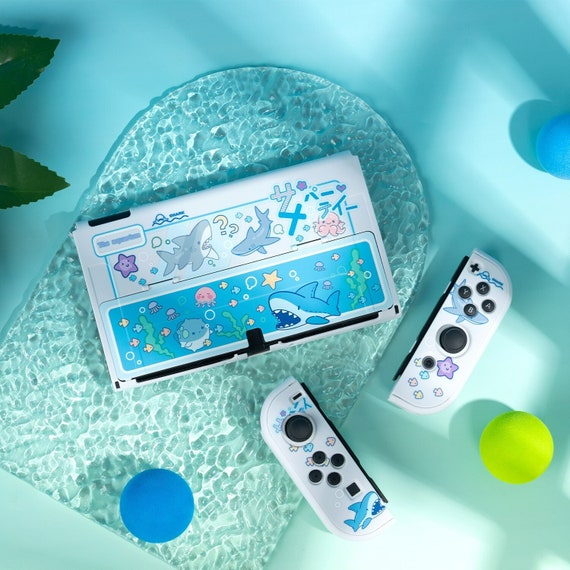 Cute Baby Shark Design Hard Shell Case for Nintendo Switch Etsy