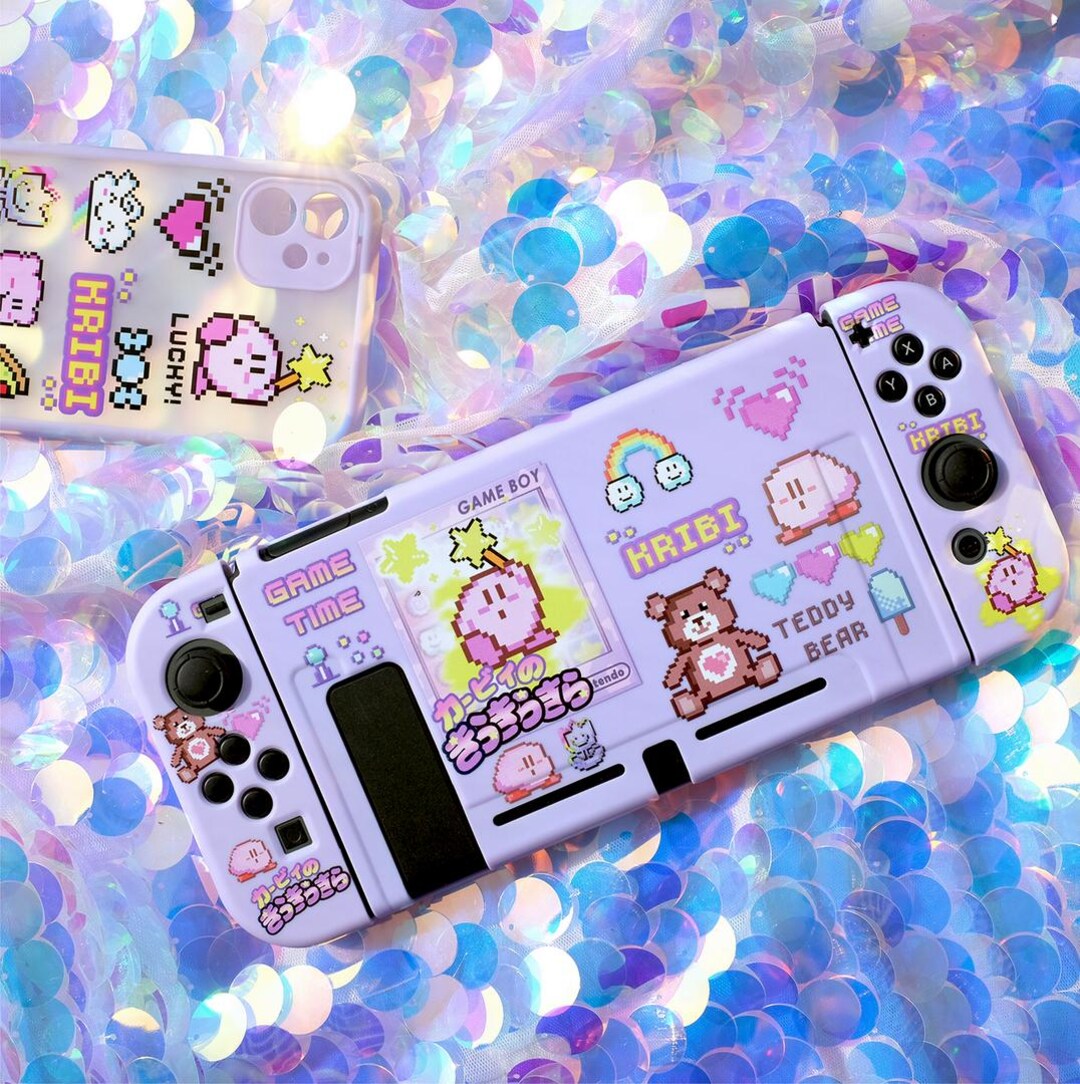 Cute Kawaii Japanese Character Silicone Case for Nintendo Switch OLED ...