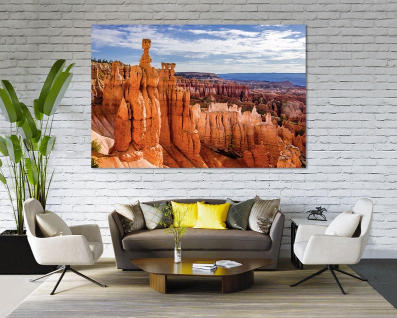 Bryce Canyon National Park Beautiful Art for Home Bryce Canyon Park Art Print on Canvas Bryce Canyon National Park in state Utah Artwork