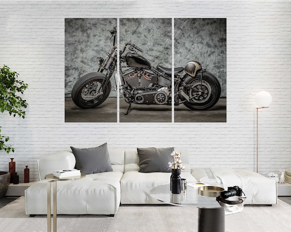 Motorcycle Trendy Wall Decorations Motorcycle Modish Wall Art