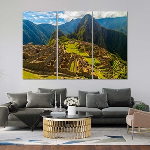 Machu Picchu Art Decor for Home Machu Picchu Decorative Paintings South America Modern Wall Decor Peru Art Paintings on Decor