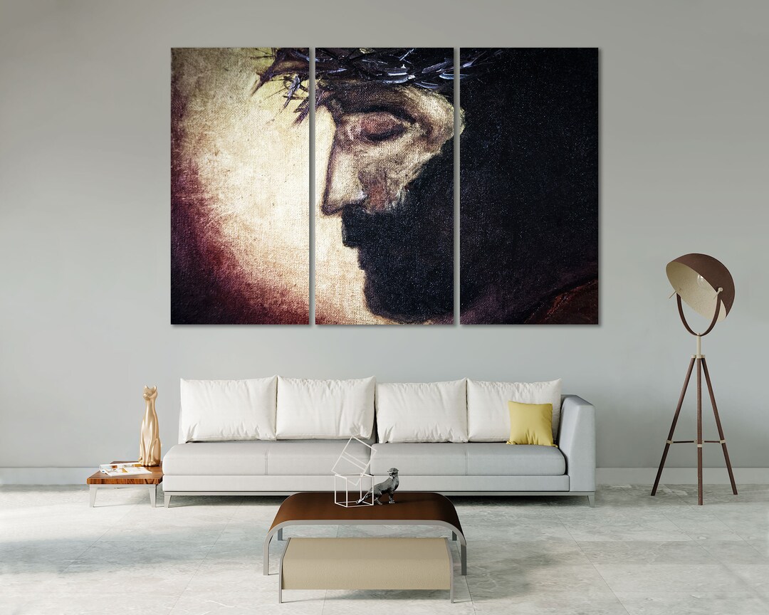 Jesus Christ Painting Jesus Canvas Print Sets Religious Art on Canvas ...