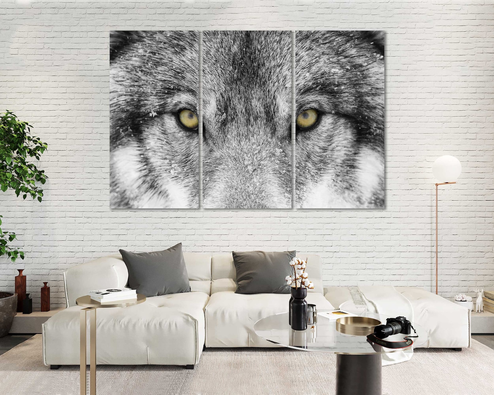 Grey Wolf Wall Art Wolf Canvas Print Wolf Home Wall Decor Wolf - Etsy