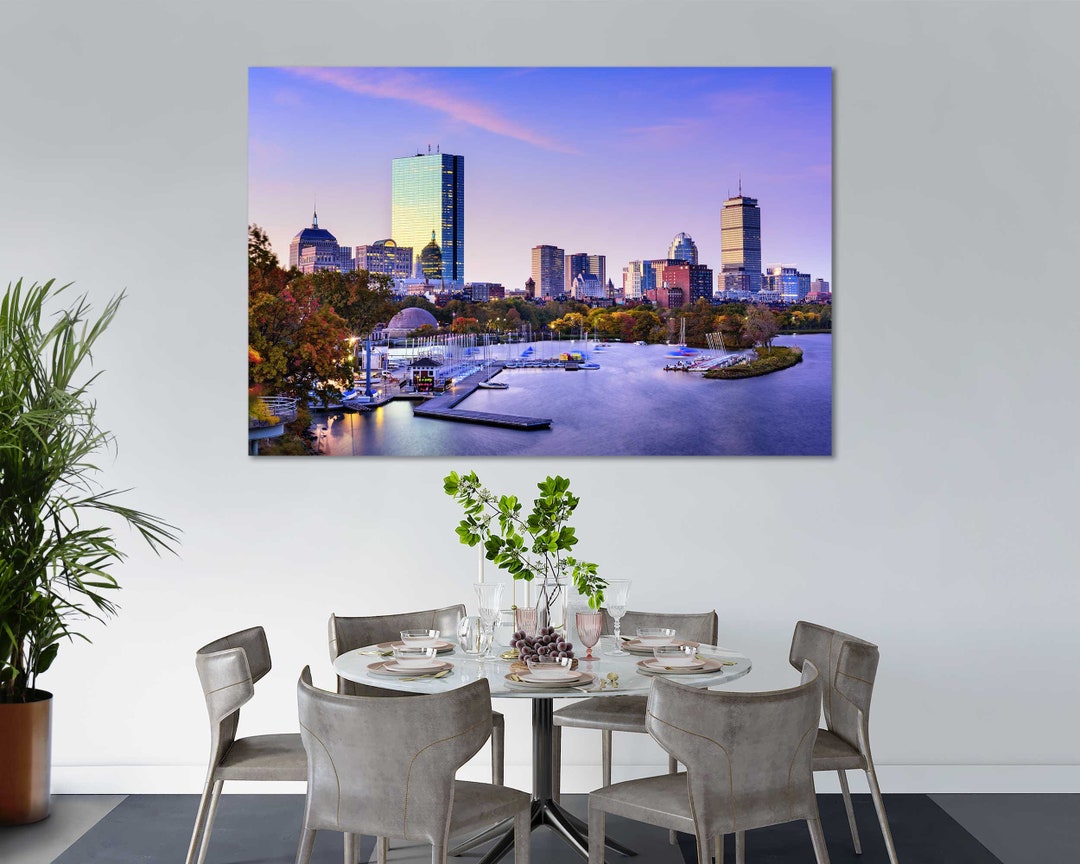 Boston Cityscape Photography Print – Massachusetts Travel Wall Art ...