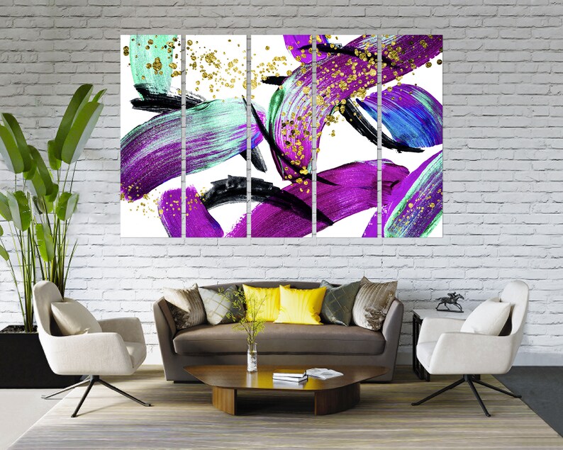 Popular Abstract Art Paintings Abstract Stylish Wall Decor Etsy