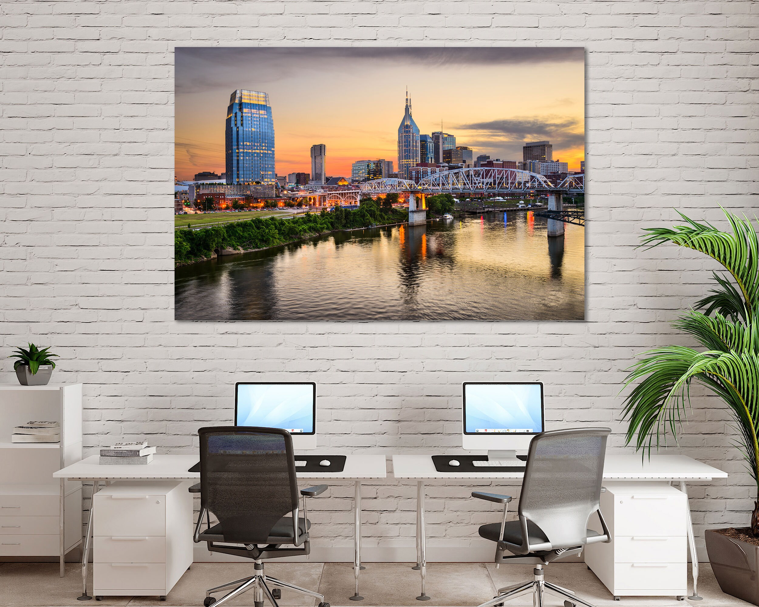 Nashville Attractive City Art for Wall Nashville Marvellous | Etsy
