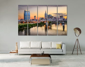 Nashville Attractive City Art for Wall Nashville Marvellous Home Decor Nashville Cityscape Wall Decor Tennessee Wall Painting Decor