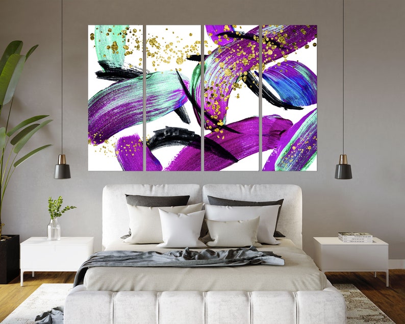 Popular Abstract Art Paintings Abstract Stylish Wall Decor Etsy