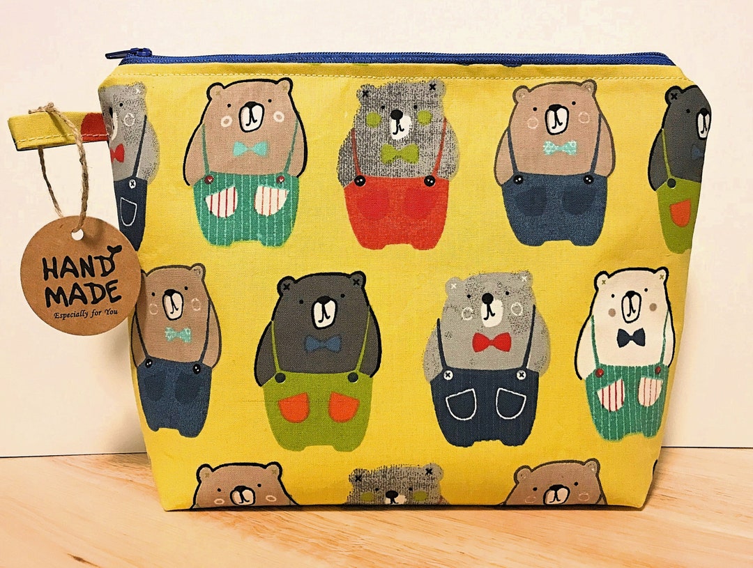 Bear Cosmetic Bag Large Makeup Bag Wash Bag Polar Bear - Etsy UK