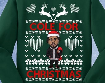 J cole ugly christmas clearance sweater