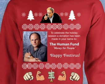 Festivus Sweater - I_ve Got A Lot Of Problems With You People - Frank  Costanza  Leggings for Sale by EganRoberts8