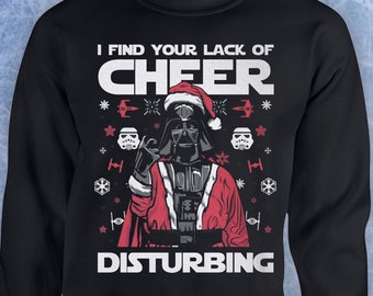 ugly christmas sweater darth vader