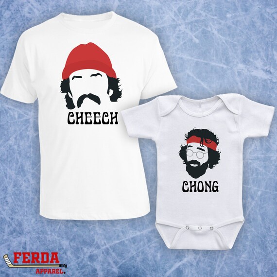 Buy Cheech and Chong Movie Funny Matching Dad and Baby Shirts Weed Online  in India - Etsy