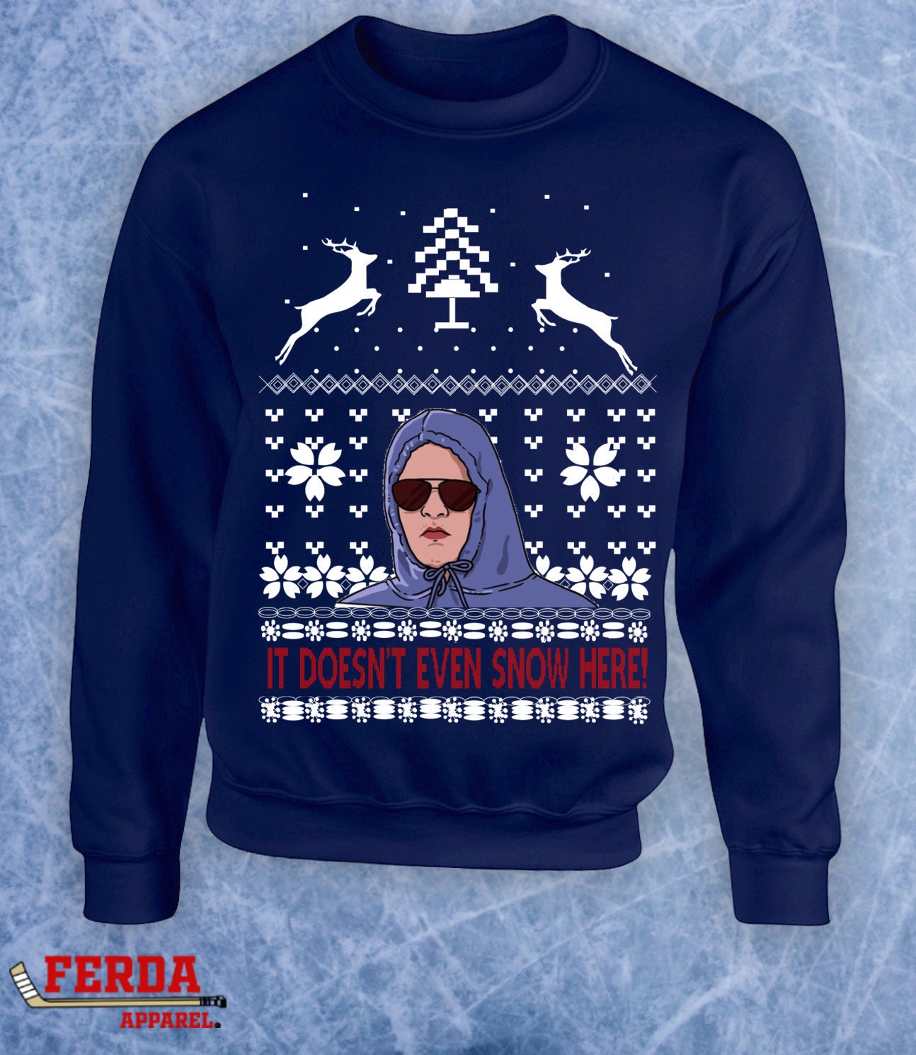 Buy Mean Girls Damian She Doesn t Even Go Here Snow Ugly Christmas Sweater so Fetch Funny Movie Characters Xmas Gift Crewneck Sweater Hoodie 684 Online in India Etsy