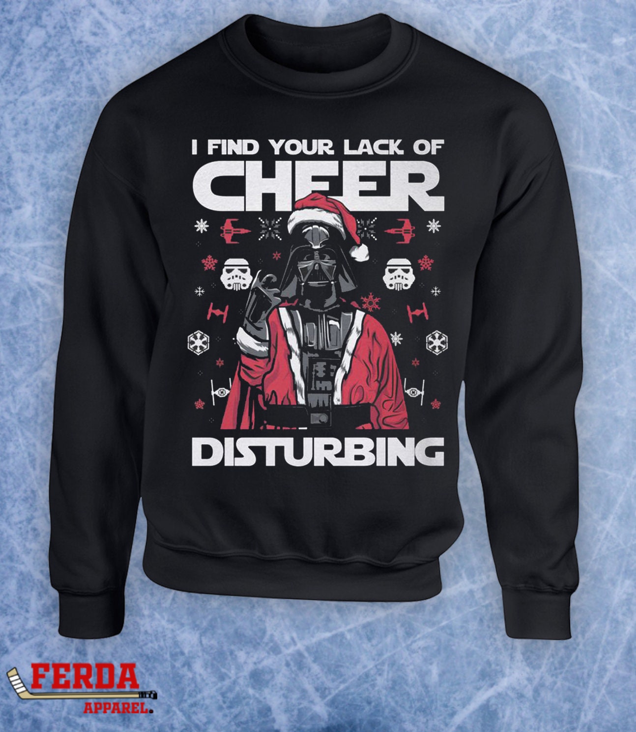 Darth Vader Sweater - Etsy
