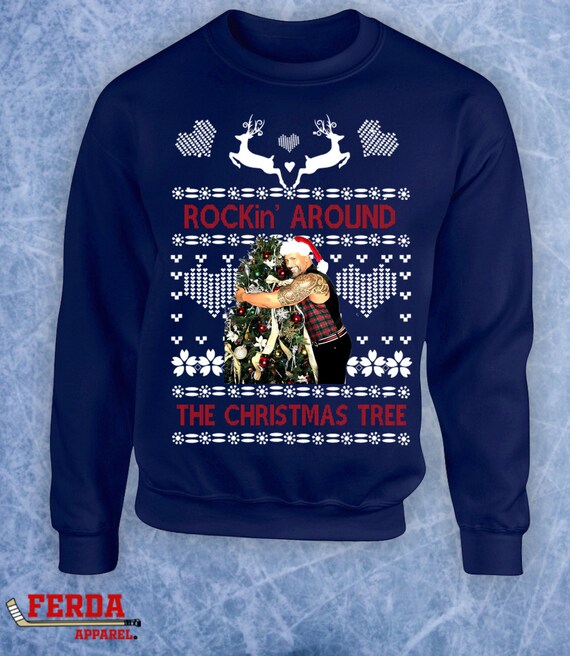Rock The Tree Ugly Christmas Sweater Rock The Tree Ugly Christmas Sweater
