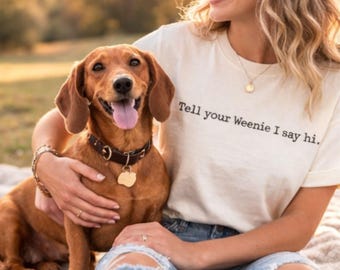 Funny Dachshund Shirt | Comfort Colors Tee, Dog Lover Gift