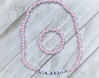 Necklace And Bracelet Kit For Dress Up Play Little Girl Jewelry