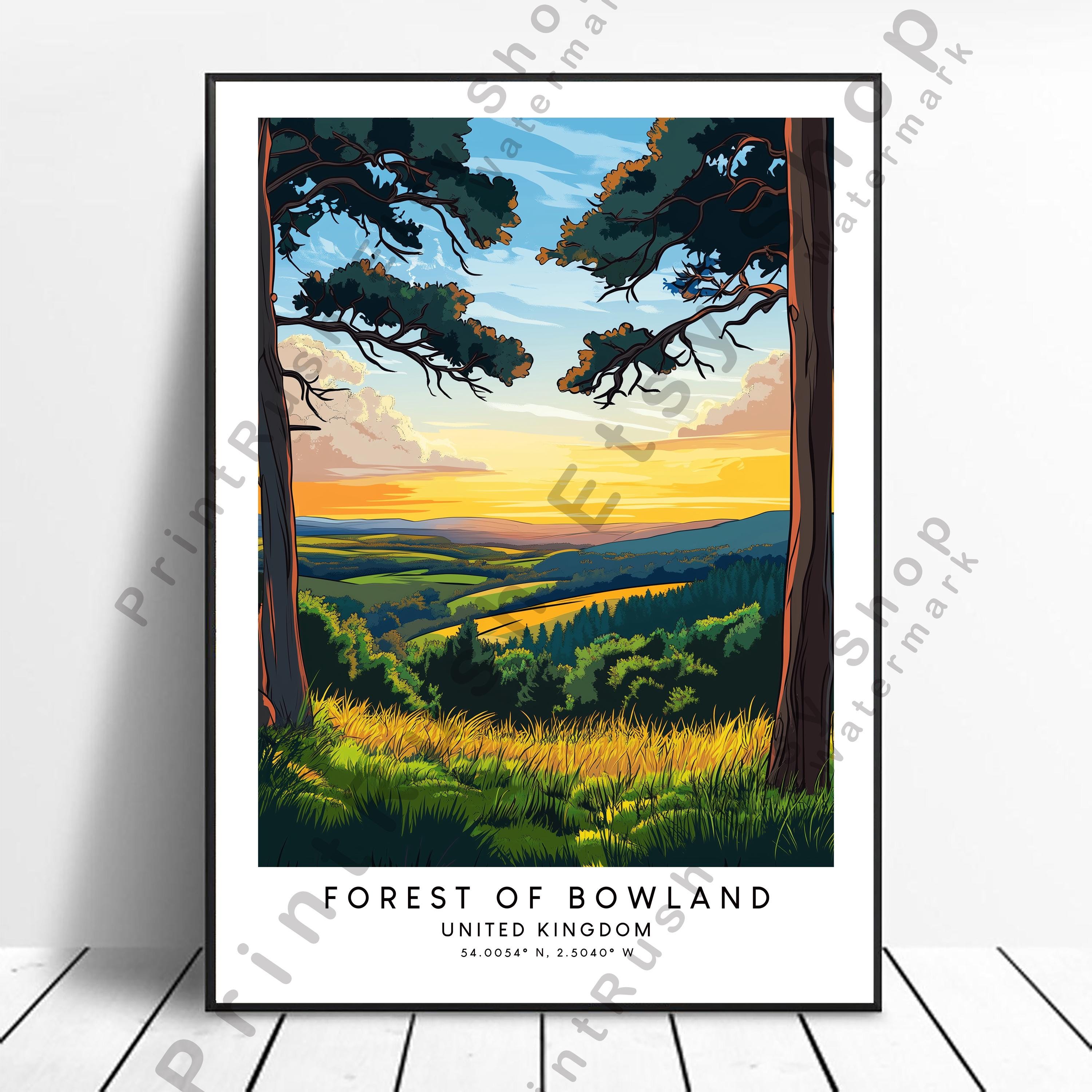 Forest Hill Poster - Etsy UK