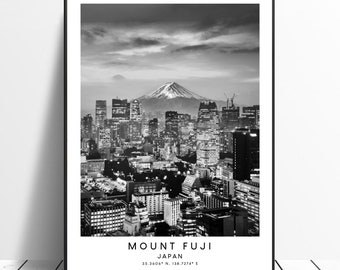 Fuji Fuji Wandbild Fuji Geschenkdruck