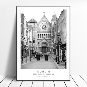 Dublin Reisedruck Republik Irland Druck Dublin Wanddruck Minimalistische Dublin Wandkunst Dublin Poster Dublin Kunstdruck Dublin Kunstdruck Dublin Geschenk Poster